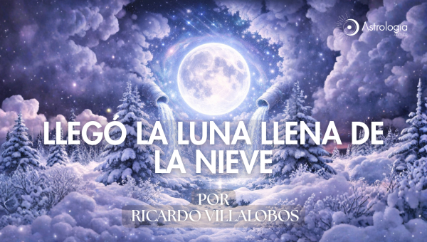 Llegó la Luna llena de la nieve