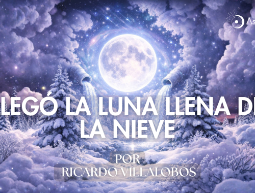 Llegó la Luna llena de la nieve